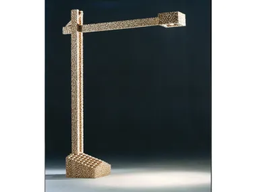 LEONARDO - Handmade wooden floor lamp by formitalia luxury group - view 2